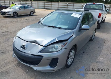 2012 Mazda Mazda3 I Grand Touring z USA, uszkodzony, nr VIN JM1BL1W79C1691960